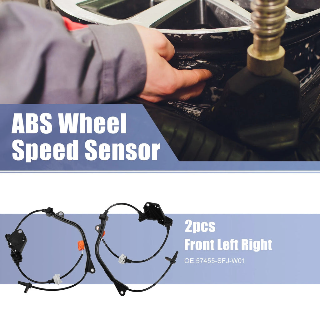 ABS Sensor Front Left Right Replacement for Honda Odyssey 3.5L (2005–2010)