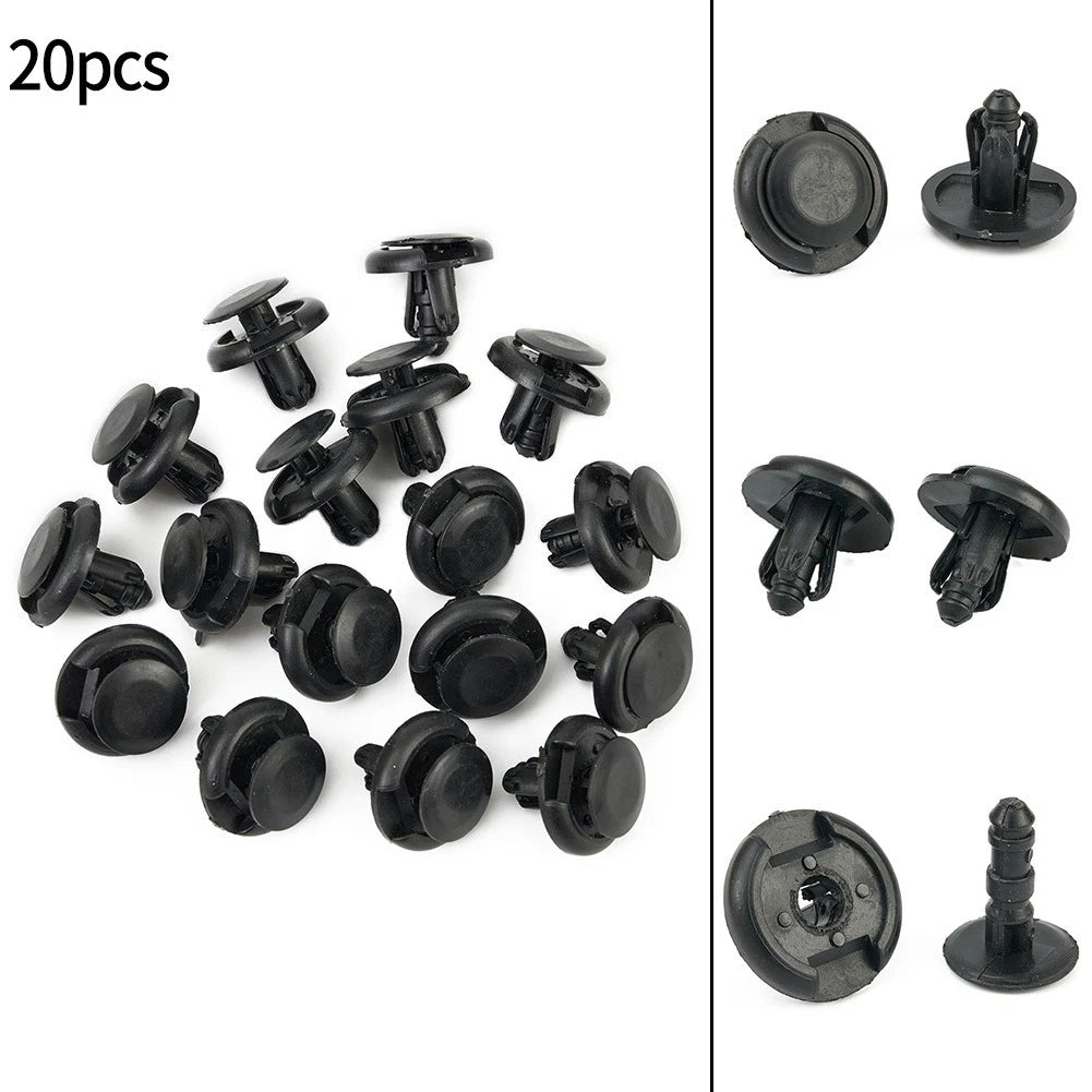 Panel Fastener Clips for Bumper Mudguard Splash Shield (2010–2020)