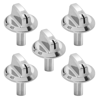 5pcs Stove Knob Replacement for Frigidaire Gas Range