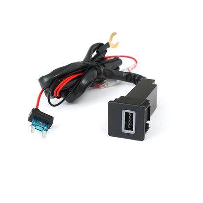 USB-C PD + USB-A QC3.0 Fast Charger Kit for Isuzu D-Max, Mazda BT50 (2020–2024)
