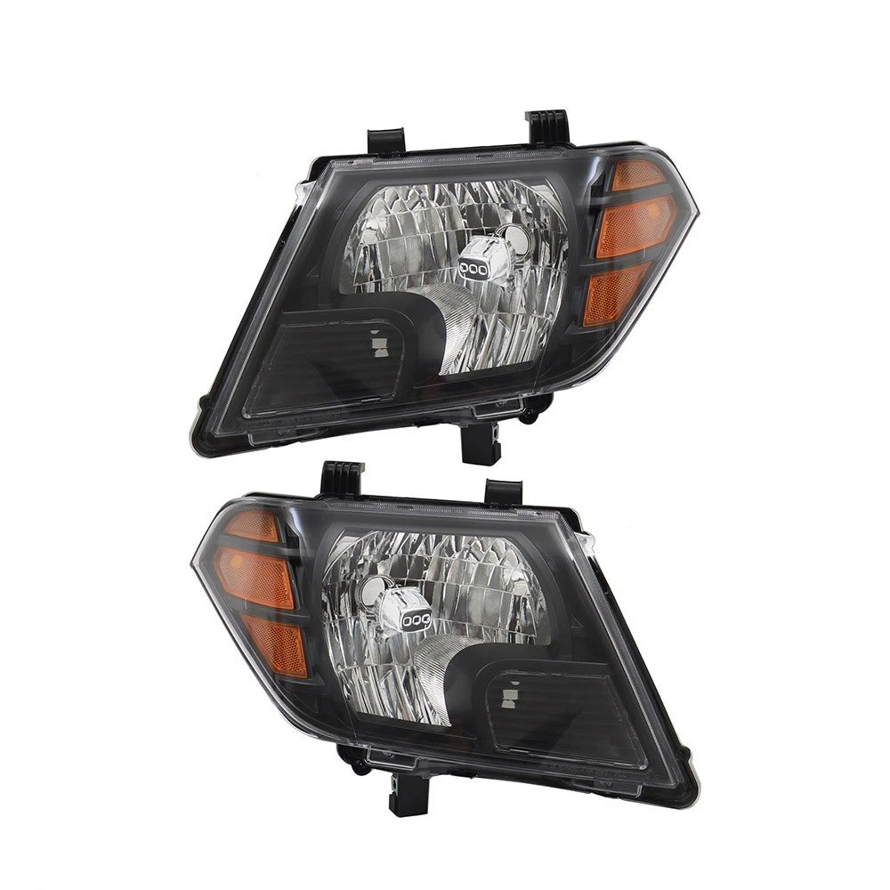 Halogen Headlight Assembly Set of 2 for Nissan Frontier (2009–2020)