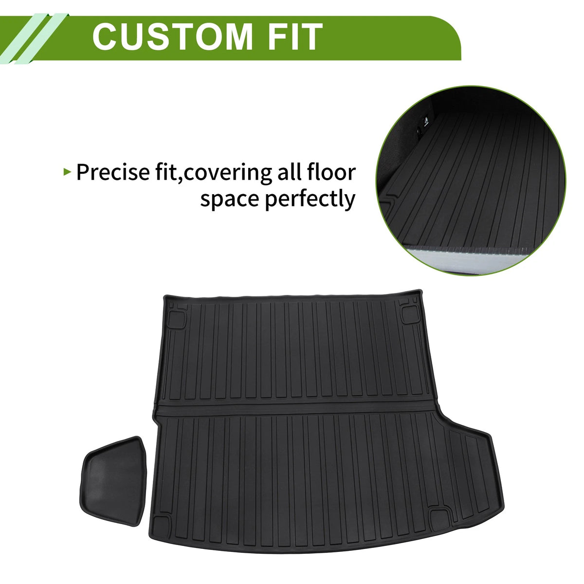 Rear Trunk Mat for Acura RDX (2019–2024) TPE Cargo Liner