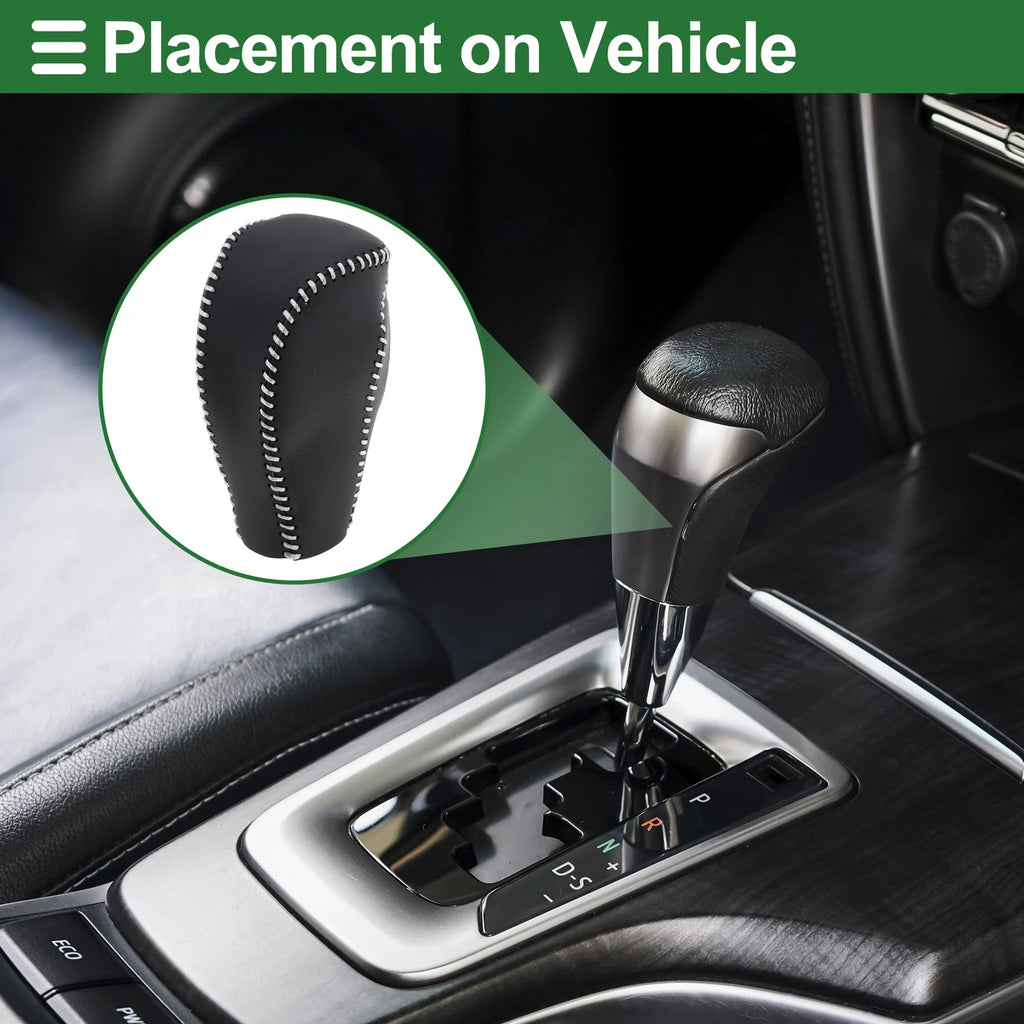Gear Shift Knob Cover Replacement for Mazda CX-5 (2017–2022) Faux Leather
