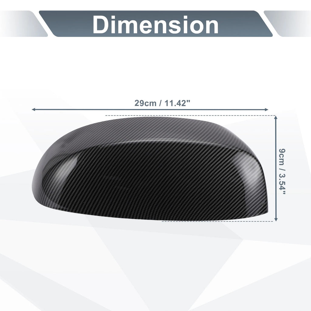 Rearview Mirror Cover Cap Replacement Set for Chevrolet Avalanche (2002–2013)