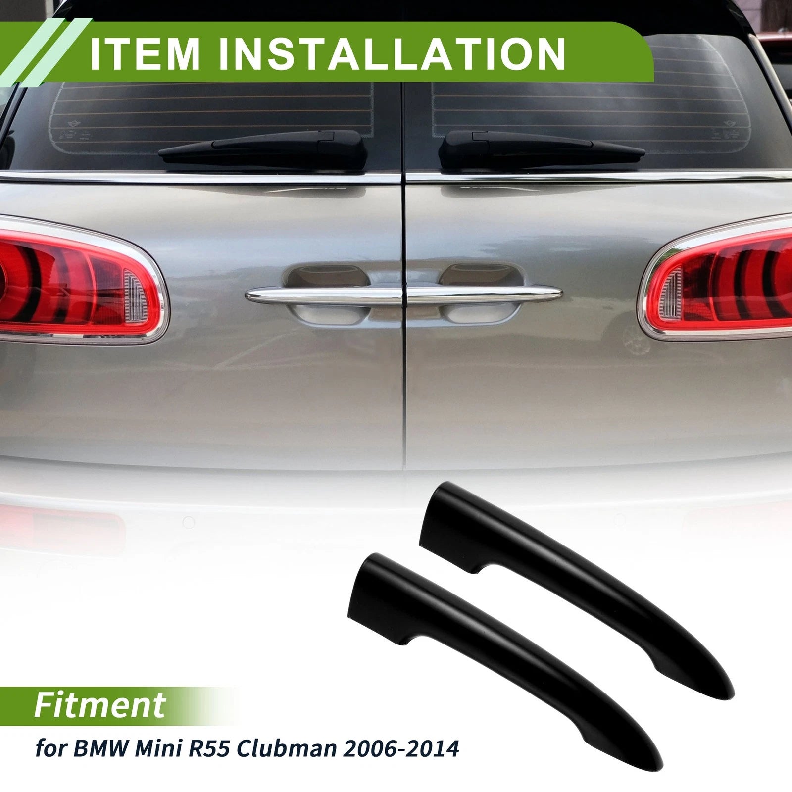 Tailgate Handle Cover for BMW Mini R55 Clubman (2006–2014) Black