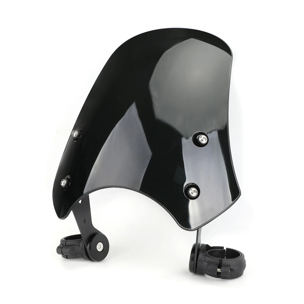 ABS Motorcycle Windscreen for Harley Dyna Softail (2006–2023) Black