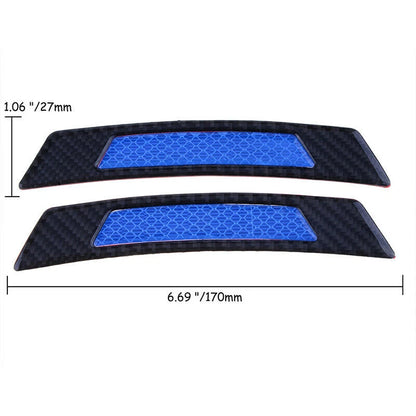2X Car Door Edge Guard Reflective Sticker Tape for Universal Fit