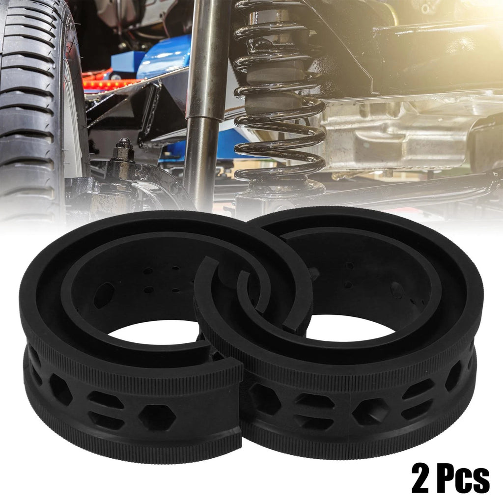 2pcs Coil Spring Rubber Buffer D Type for Ford Chevy (Universal) (—)