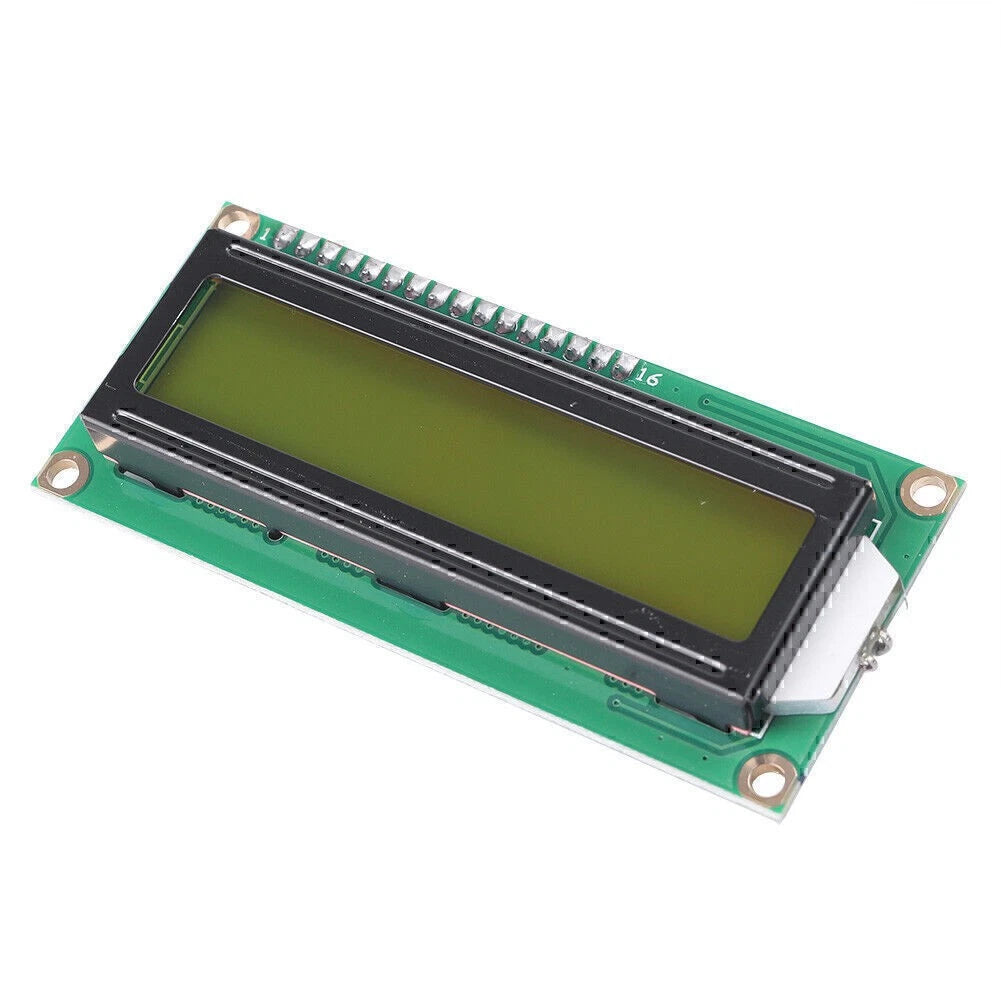 IIC/I2C/TWI/SP​I Serial Interface1602 16X2 Character Module Display Yellow co