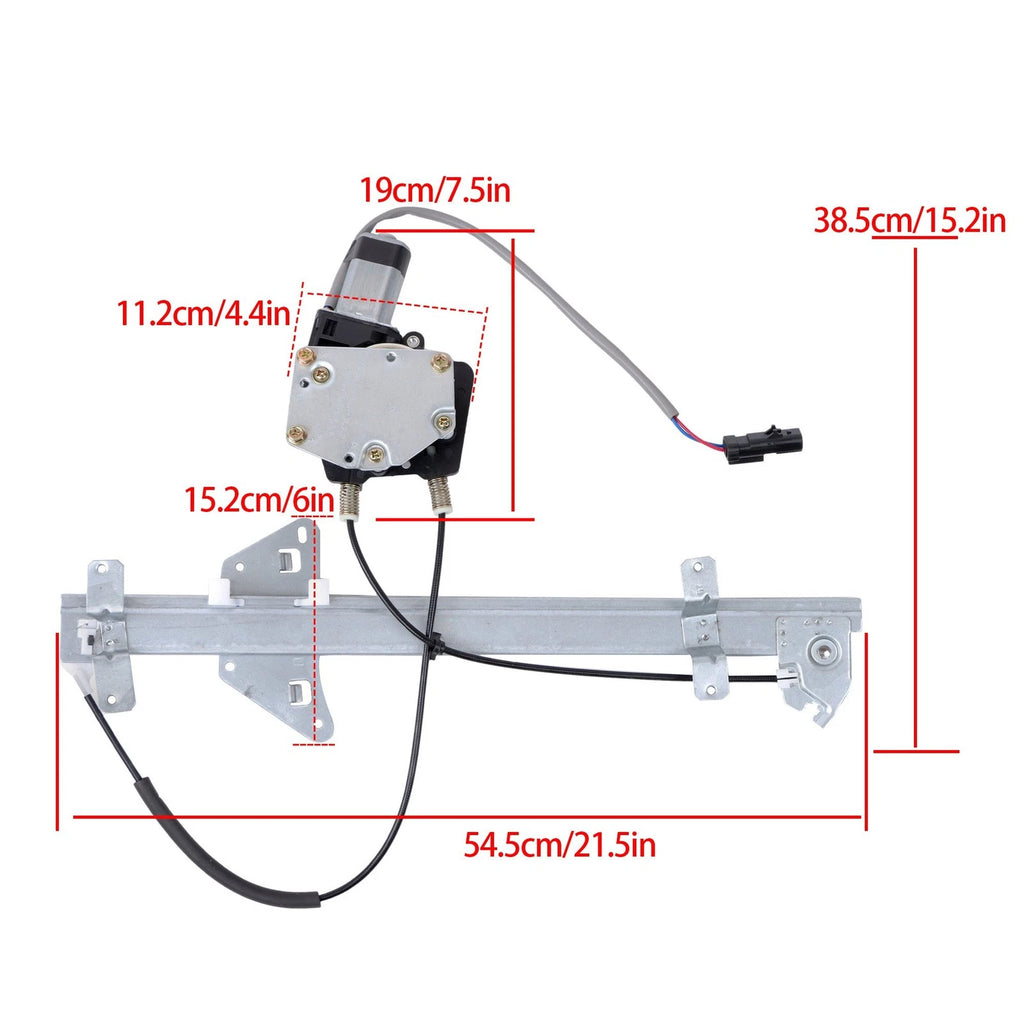 Electric Window Actuator Assembly for Chrysler Dodge Durango (1998–2003) 741-648