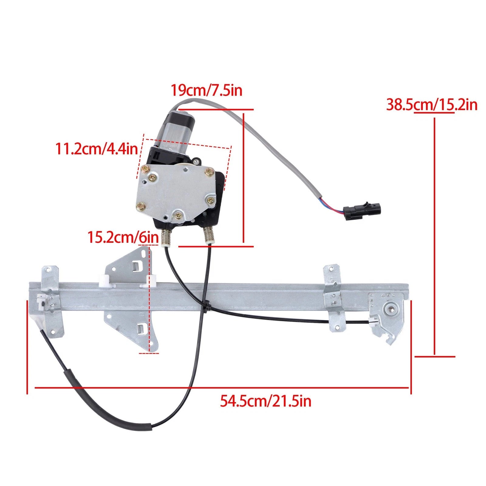 Electric Window Actuator Assembly for Chrysler Dodge Durango (1998–2003) 741-648