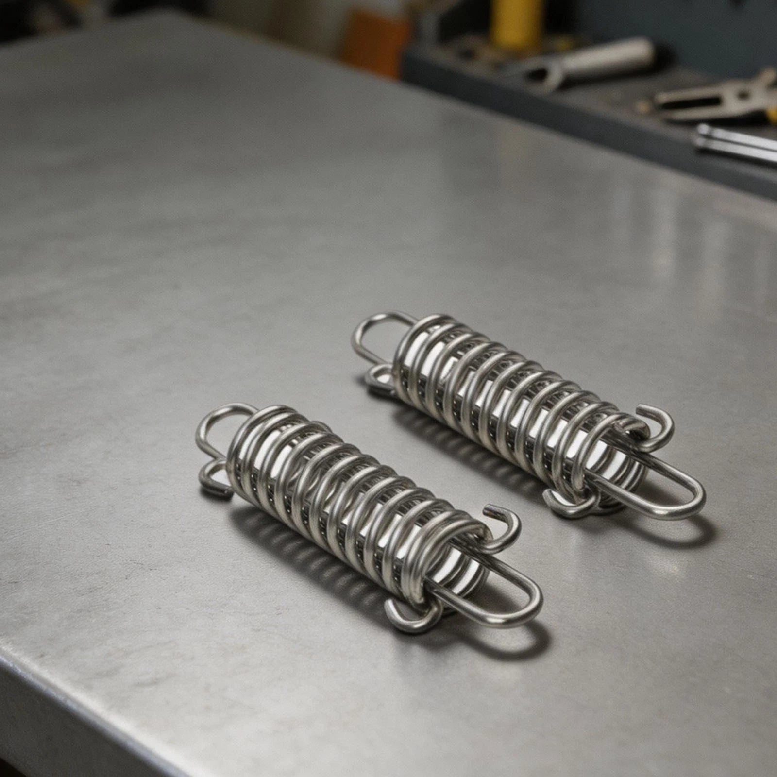 2X Stainless Steel Spring Buffer Mooring Terminals for Easy Transport
