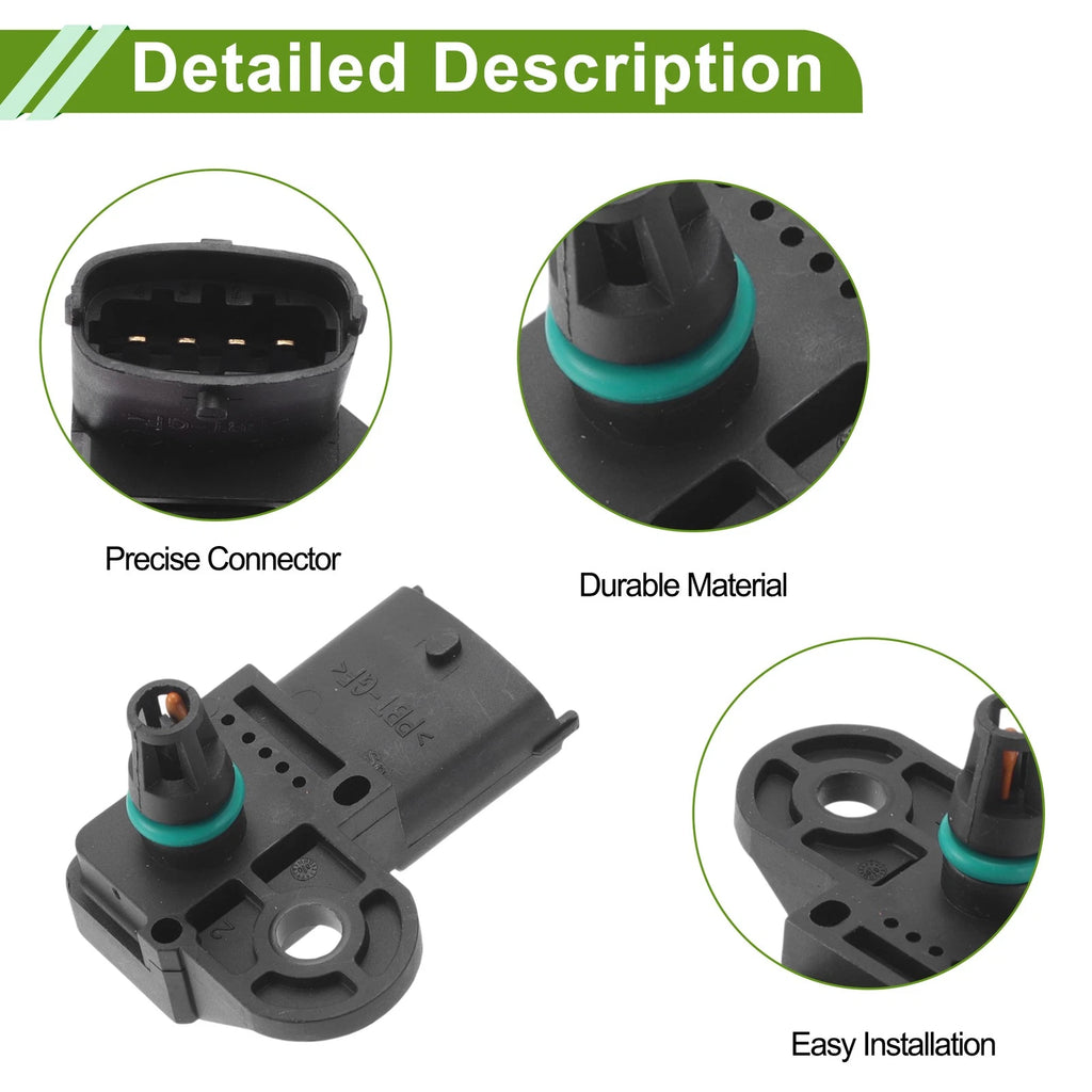 MAP Sensor for Chevrolet Cobalt 1.4 Flex (2005–2010) No.55219296