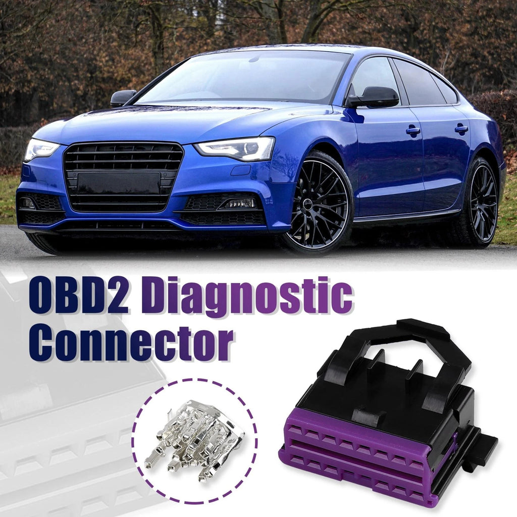 OBD2 Diagnostic Connector Female Socket 16 Pin for VW Audi Skoda (2005–2023)