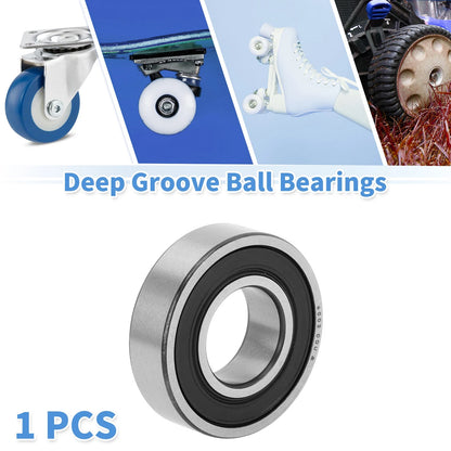 Deep Groove Ball Bearing 15x32x9mm for Scooter Skateboard (6002DDU)
