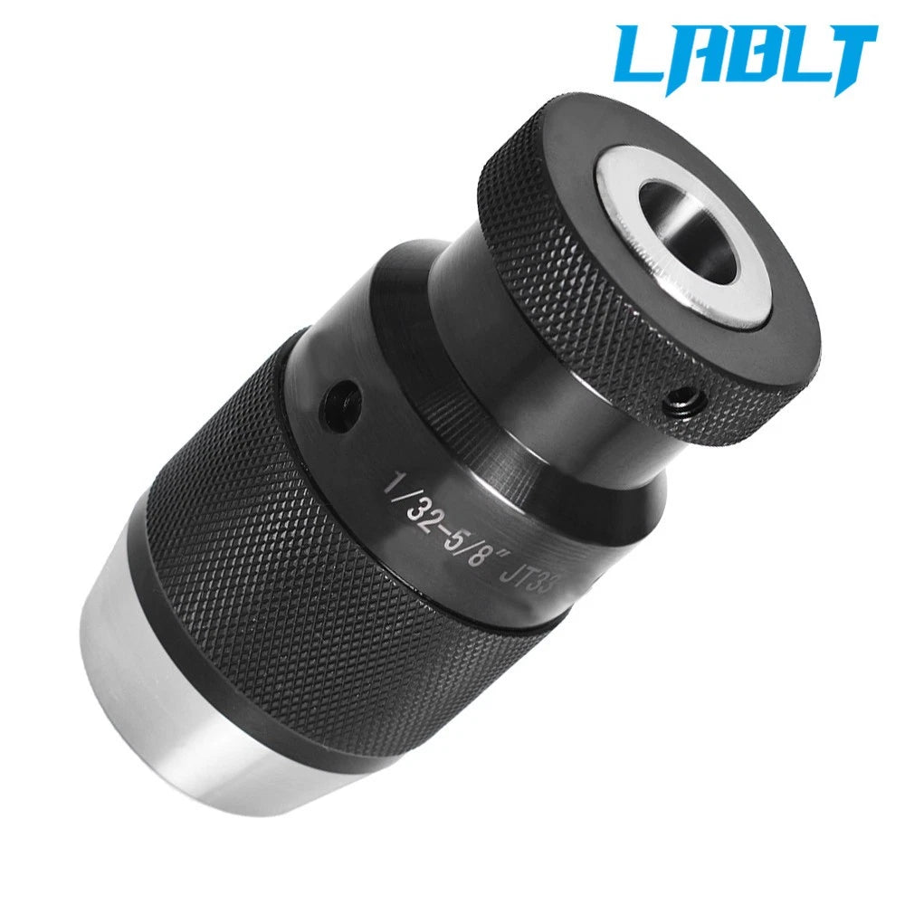 Drill Press Chuck for LABLT (1/32"-5/8", Keyless, JT33 Mount)