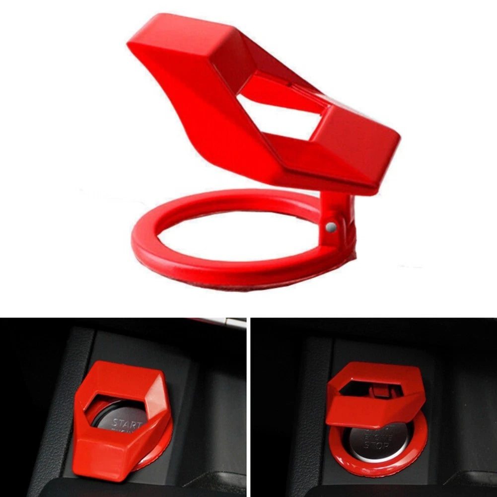 Engine Switch Cap Cover for - Zinc Alloy, Scratch Resistant