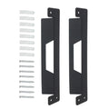 For StackTech Compatible Wall Mount Brackets Iron Black 2PCS 4PCS for Toolboxes