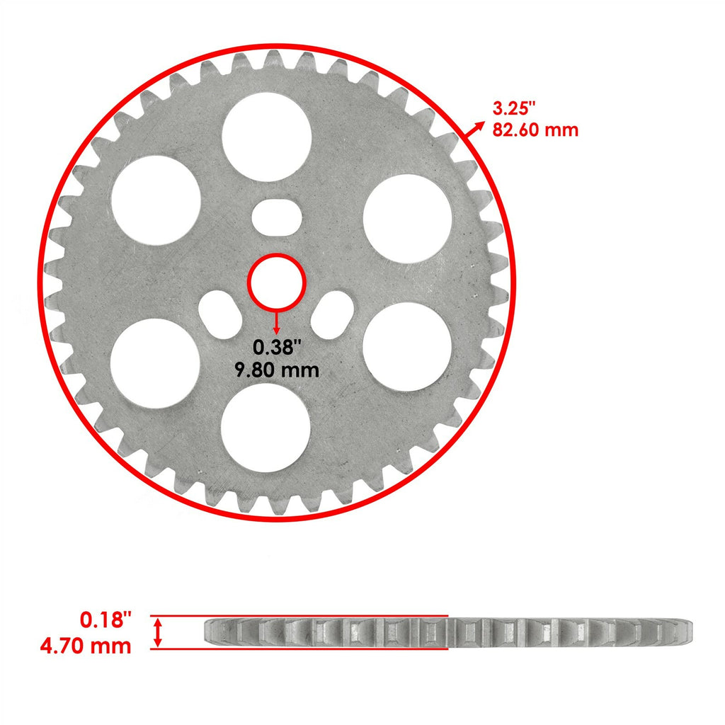 Timing Chain with Cam Sprocket and Cam Guide for CanAm Outlander 1000R (2021)