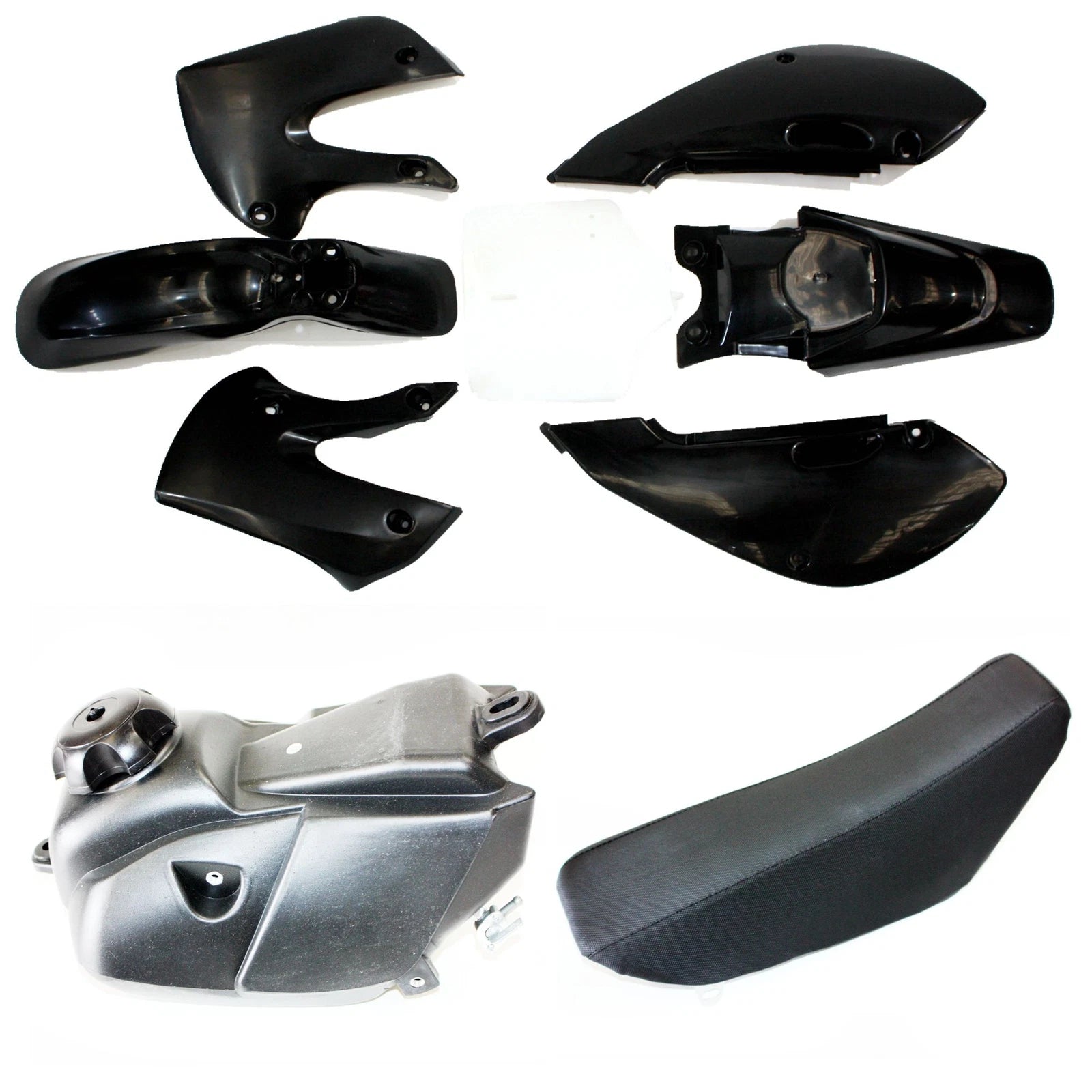 Plastics Fairing Fender Kit for KLX110 (125cc)