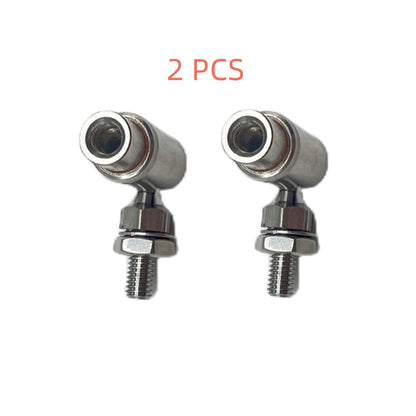 2X Quick Release Steel Ball Joints 33C Control Cables Outboard Inboard PRE31799