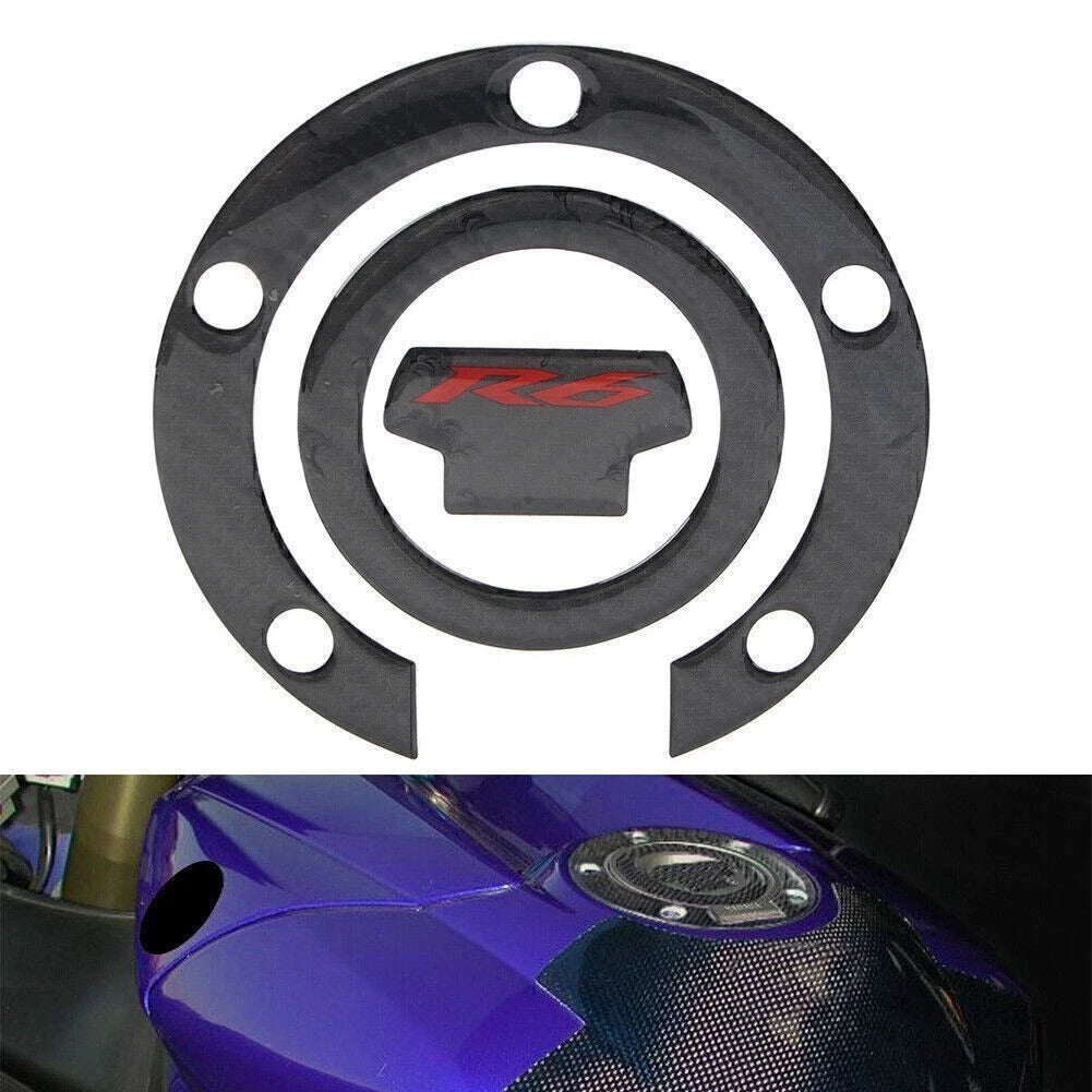 3D Gel Pad Fuel Cap Protector for Yamaha YZF R6 (2006–2017)