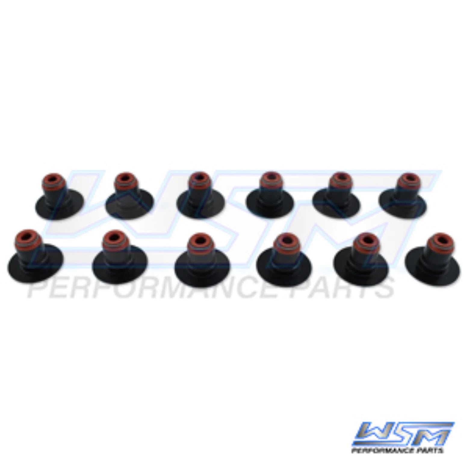 Pack of 12 WSM Valve Stem Seals for SeaDoo 1503 / 1630 4-Tec (2003–2026)