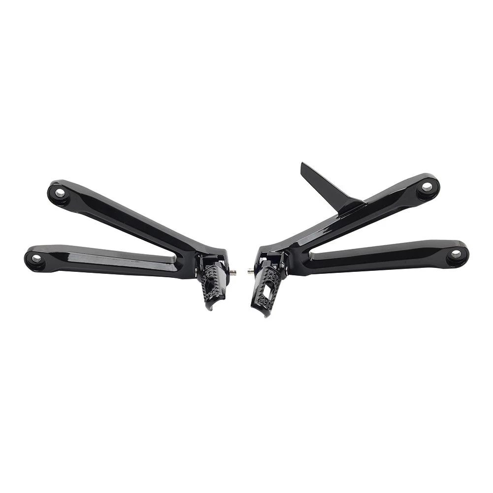 Rear Passenger Footrests Pegs Brackets for Honda CBR600RR (2005–2006)