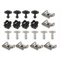 20Pcs Engine Under Cover Fixing Clip Screw for Universal Applications
