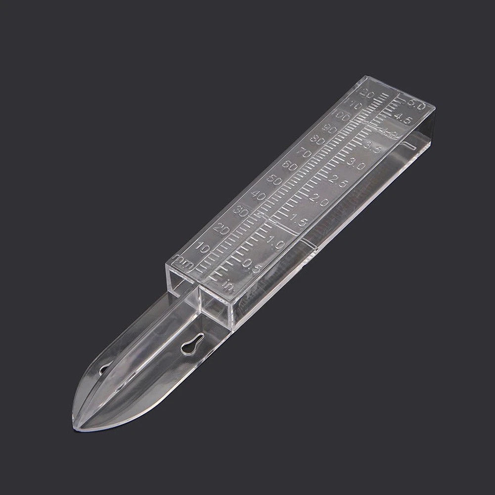Portable Garden Rain Gauge with Dual Scale (Inch & Millimeter)