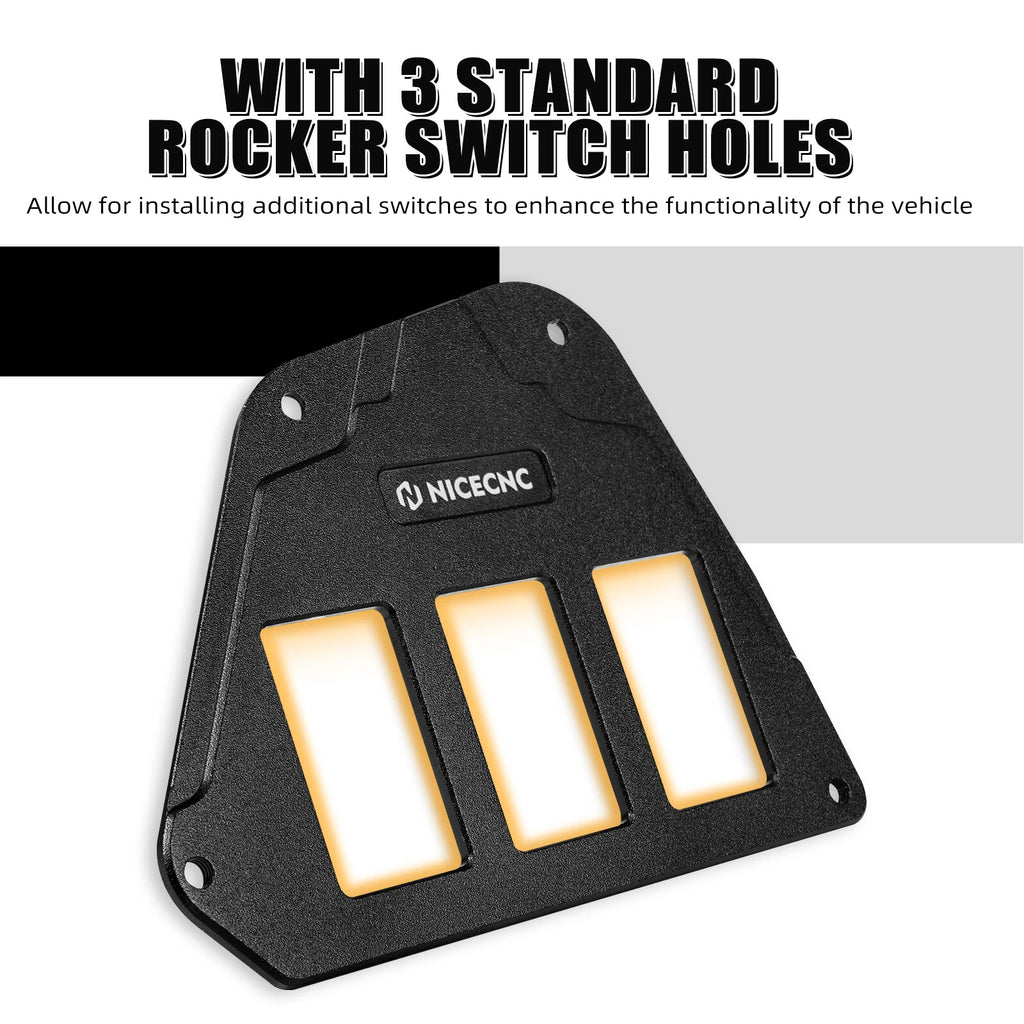 Rocker Switch Panel for Honda Talon 1000R 1000X (2019–2024)
