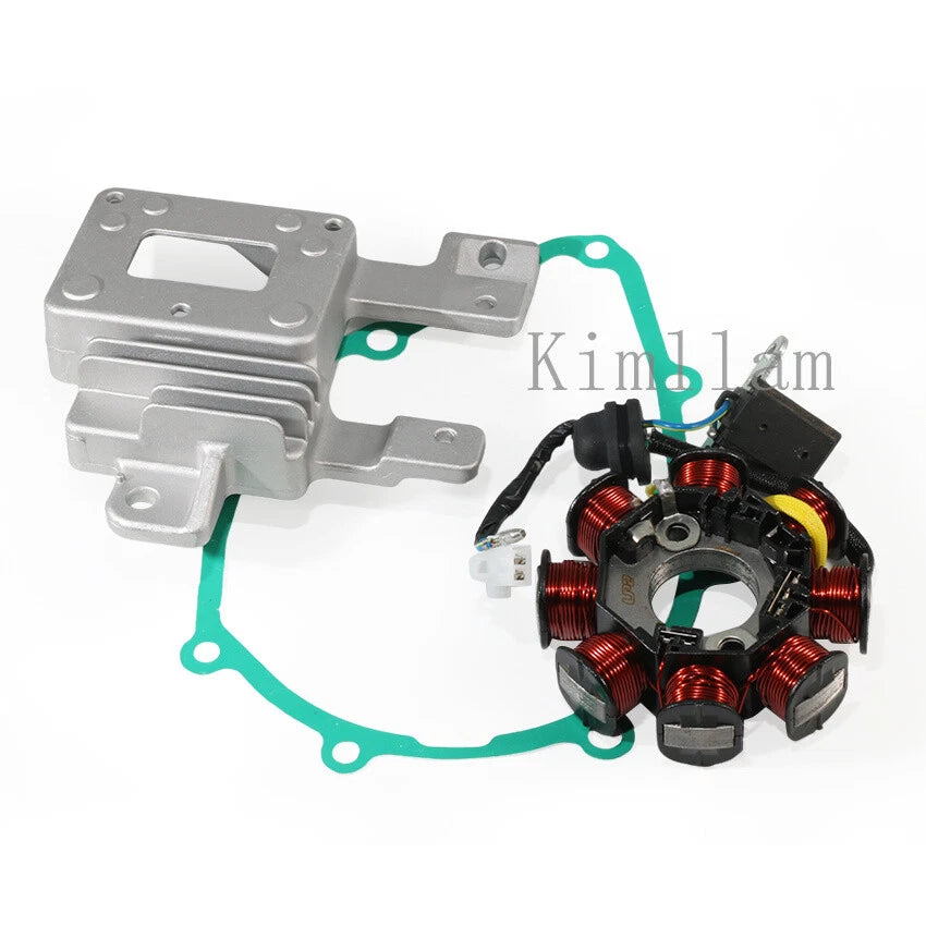 Stator Coil, Rectifier, Gasket for Honda ANF125T (2003–2006)