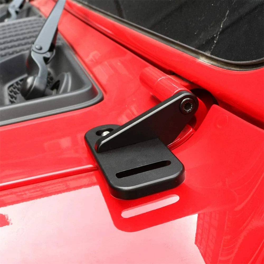 Front A Pillar Light Mount Brackets for Jeep Wrangler JL JLU JT (2018–2020)