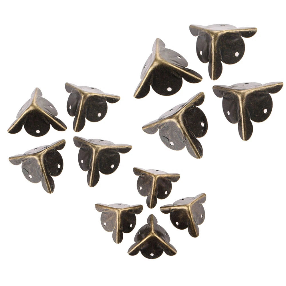 Set of 4 Zinc Alloy Corner Protectors for Furniture