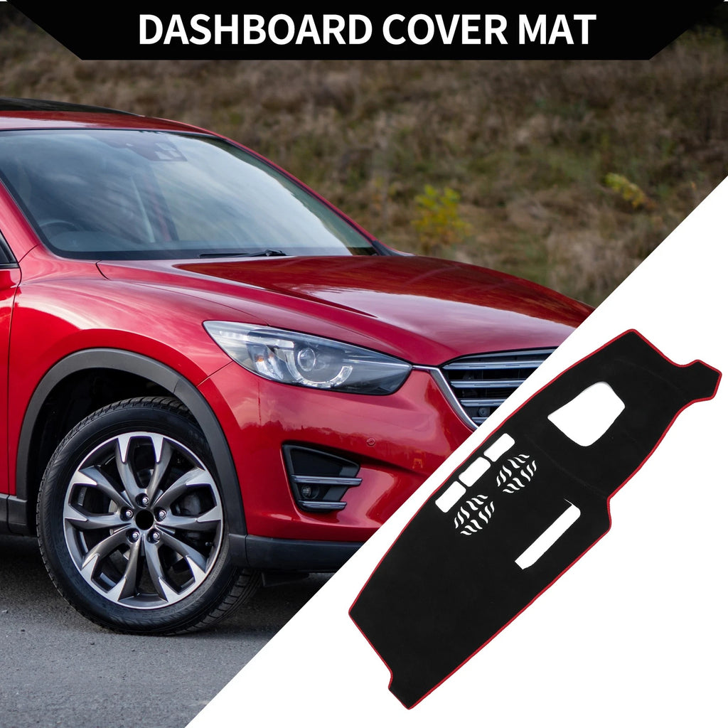 Dashboard Dash Cover Mat Protector for Mazda CX-5 KF (2016–2024) Black