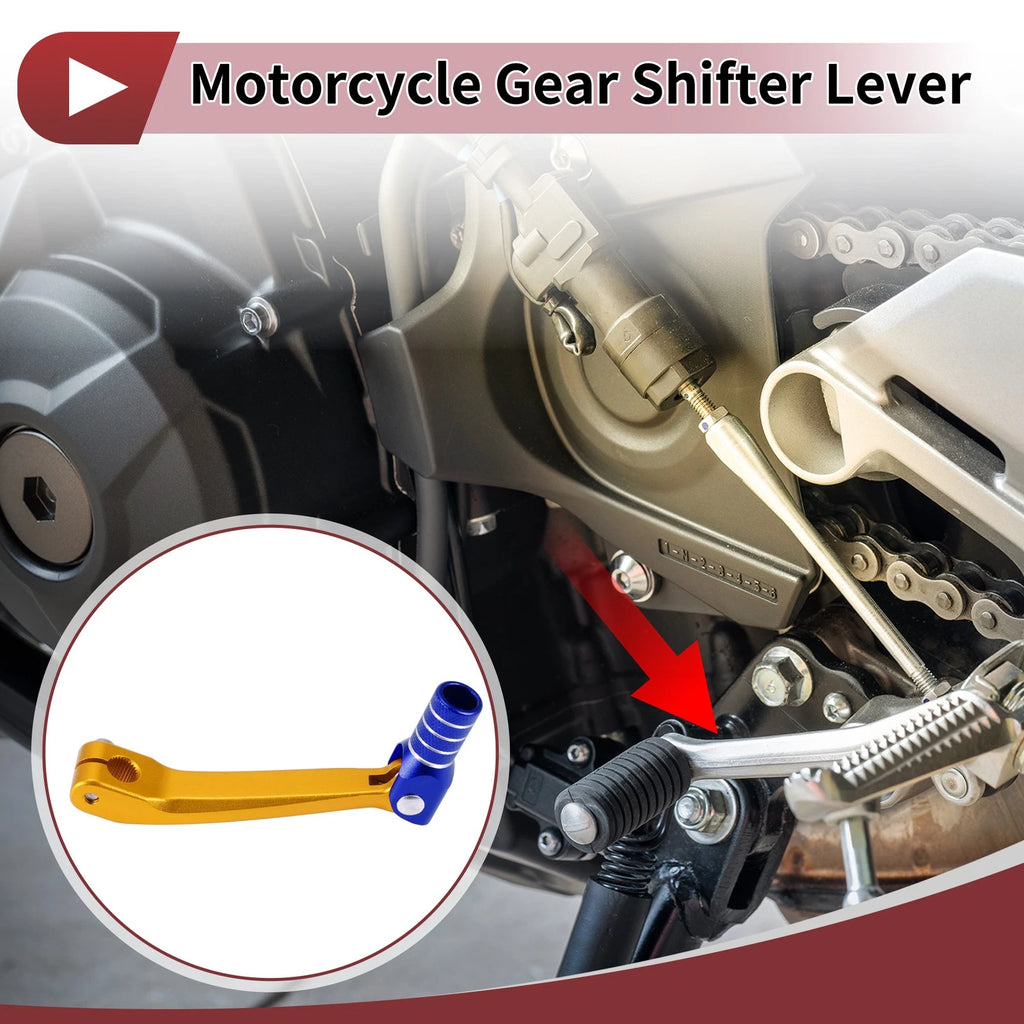 Gear Shift Lever Replacement for Honda CRF150F (2003–2017) Gold Blue