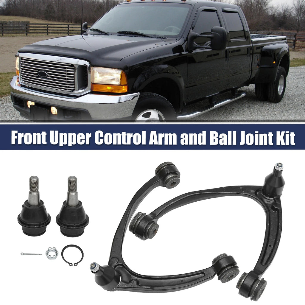 4 Pcs Front Upper Lower Control Arm Ball Joint for Chevrolet Avalanche (2002–2013)