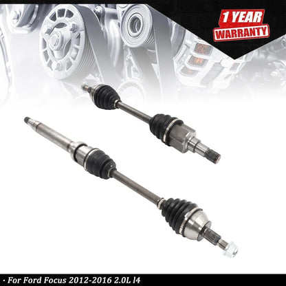 Front Left+Right CV Shaft for Ford Focus (2012–2016) 2.0L