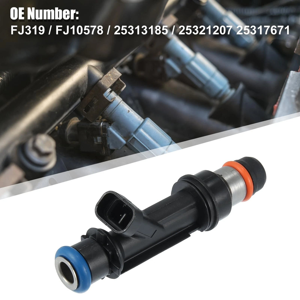 6 Pcs Fuel Injector Replacement for Chevrolet TrailBlazer GMC Envoy (2002–2009)