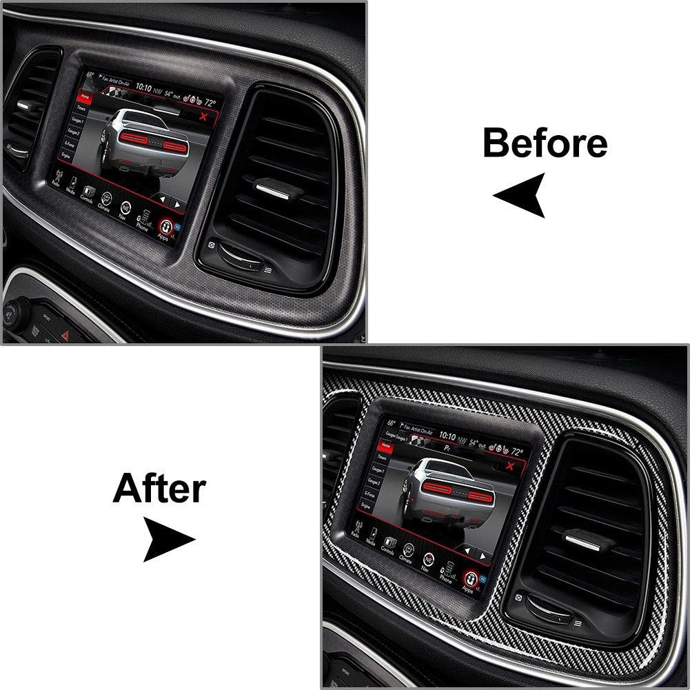 Center Console Dash Trim Cover for Dodge Challenger (2015–2024)