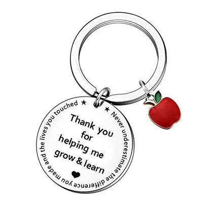 Keyring & Bag Gift for Teacher, Teaching Assistant, Nursery Teacher