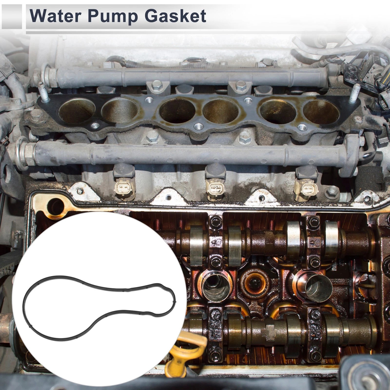 Water Pump Gasket Replacement for Chevrolet Sail3 (2010–2018) Rubber Seal