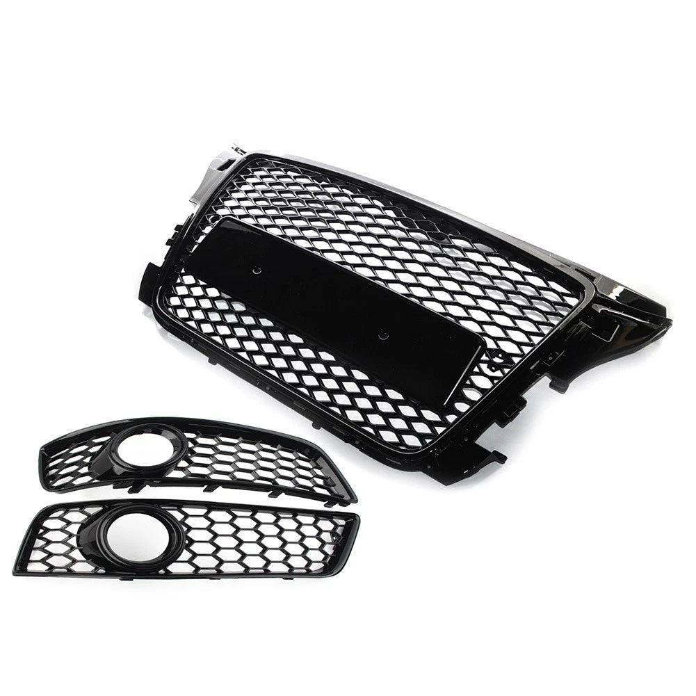 Fog Light Cover with Honeycomb Grille for Audi A3