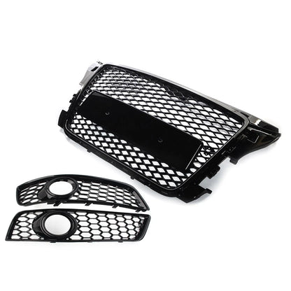 Fog Light Cover with Honeycomb Grille for Audi A3