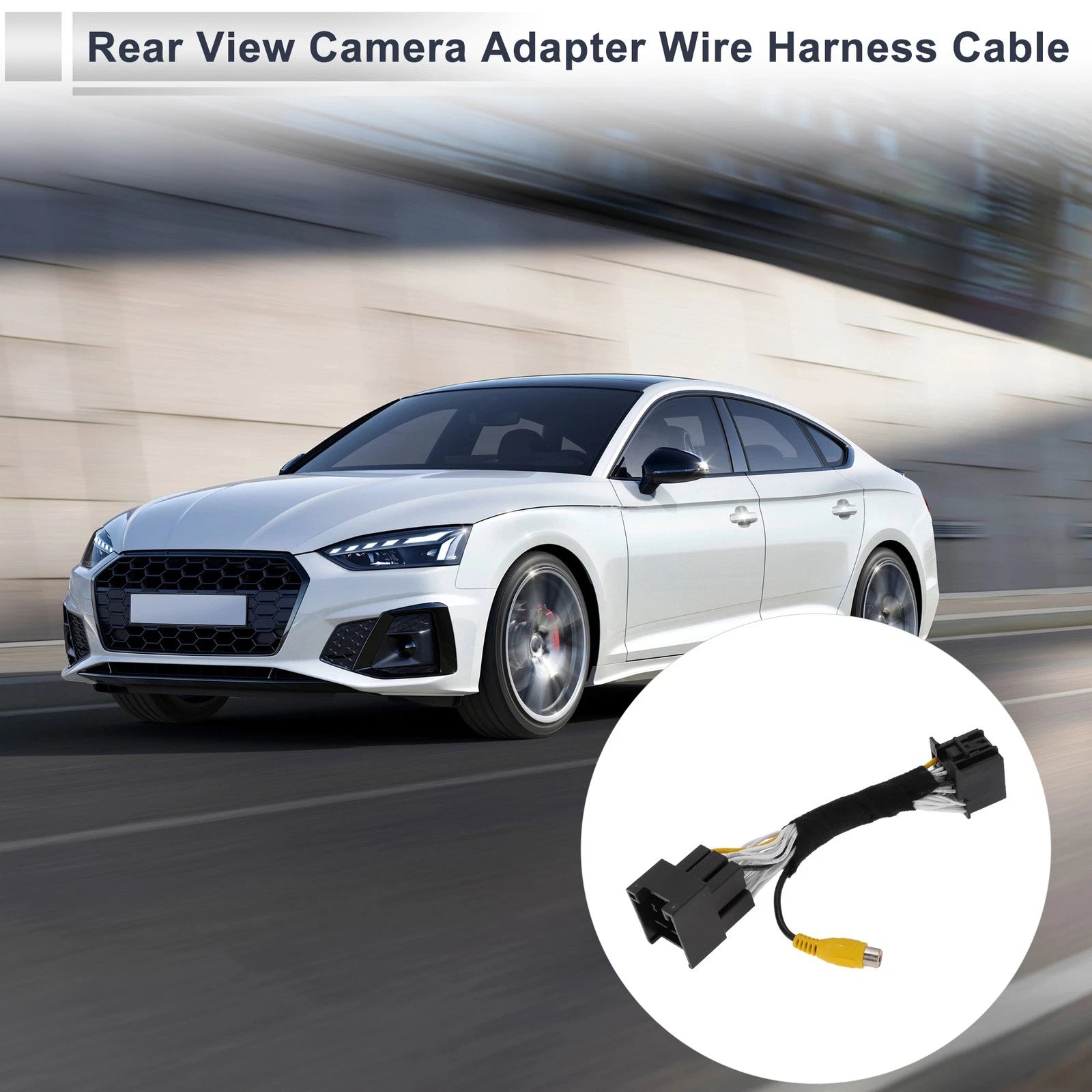 Rear View Camera Adapter Wire Harness Cable for Ford Focus (2019–2020)