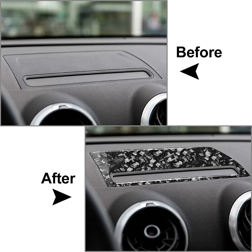 Dashboard GPS Navigation Panel Cover Trim for Audi A3 S3 (2013–2020)