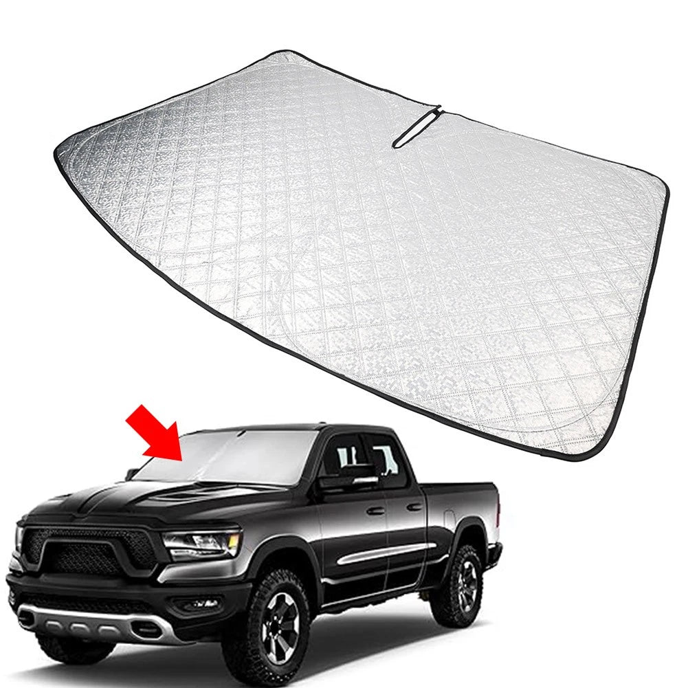 Foldable Windshield Sun Shade for Dodge RAM 1500 (2019–2025)