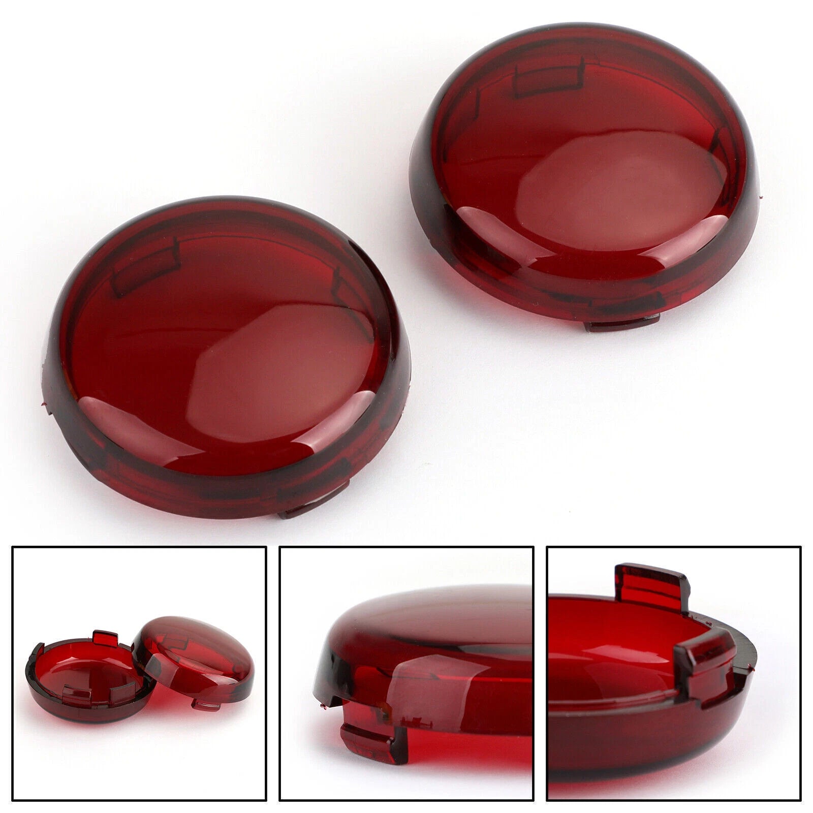 Turn Signal Light Lens Cover for Road King, Tour Glide (RD T9)