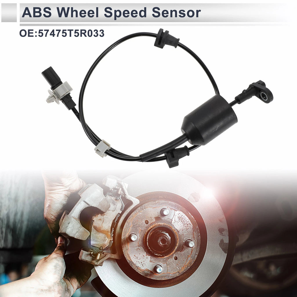 ABS Wheel Speed Sensor Replacement Rear Left for Honda Fit (2015–2020)