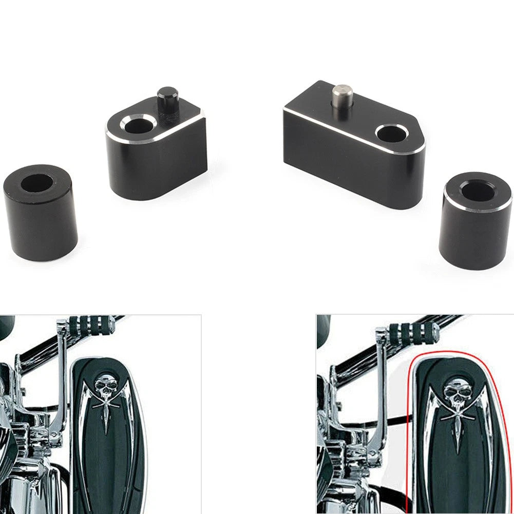 1" Driver Floorboard Spacer Extension Kit for Harley Touring (2014–2023)